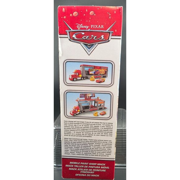Disney Pixar Cars Mobile Paint Shop Mack | Color Changing Vehicle Playset - Picture 6 of 11
